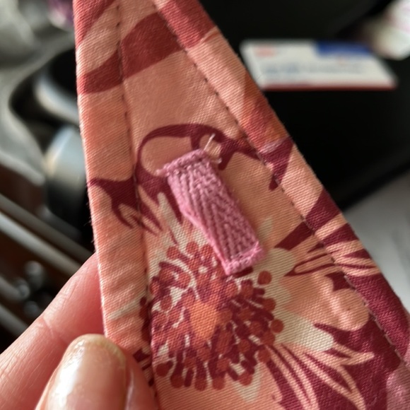 NEW Matilda Jane Imagine Pennant Banner Tassels Plane Girl Pink Green Floral - Picture 6 of 6